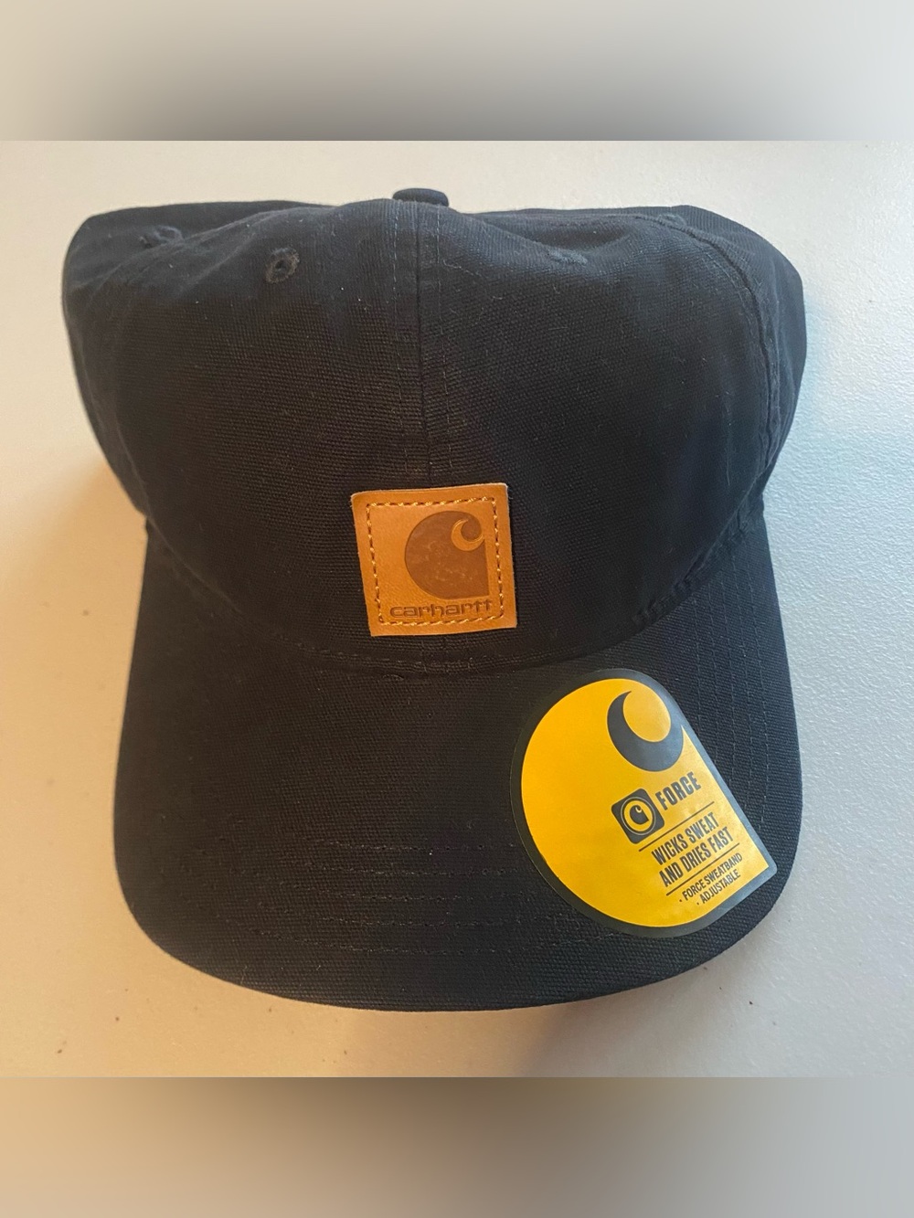 Carhartt gorpcore vintage vibe Odessa Canvas Cap black OS
